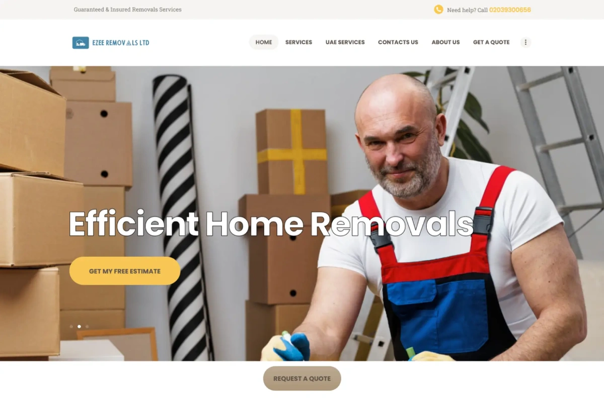 Ezeeremovals project
