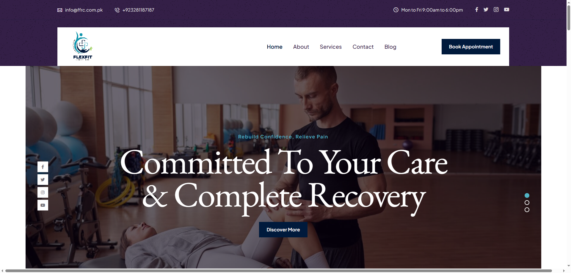 FlexFit Rehab Center project