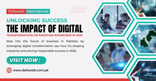 Digital Transformation is Powering Pakistani Businesses in 2025 by Delloweb Pakistan